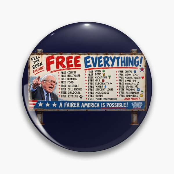 Artikelvorschau, Wahlplakat für Bernie Sanders entworfen und verkauft von RockyWords.