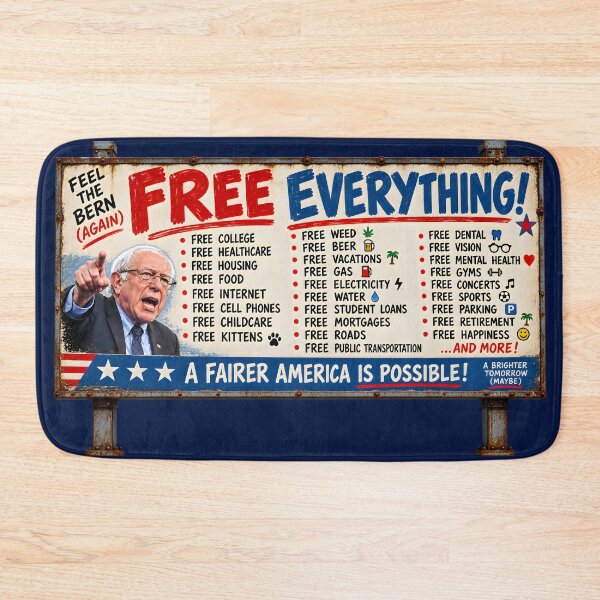 Artikelvorschau, Wahlplakat für Bernie Sanders entworfen und verkauft von RockyWords.