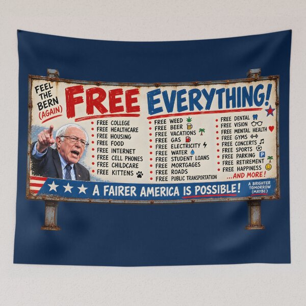 Item preview, Bernie Sanders Campaign Billboard designed and sold by RockyWords.