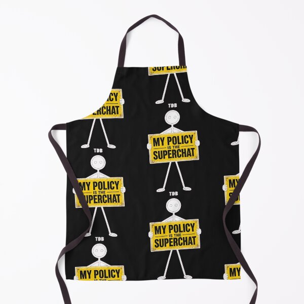 Item preview, rupert lowe restore Mens Stick Figure Superchat Policy Graphic Tee Black Funny Print TDB S-XXLbritain 'i dont care' daily bollocks TDB slogan design merch -  designed and sold by TDB.