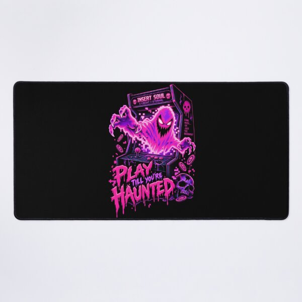 Item preview, Play Till You're Haunted – Retro Horror Arcade designed and sold by SidTastic .