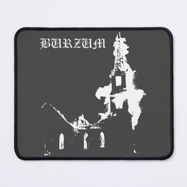 Item preview, Burning Church Artwork Featuring Fiery Flames and Dramatic Contrast designed and sold by real-ravana.