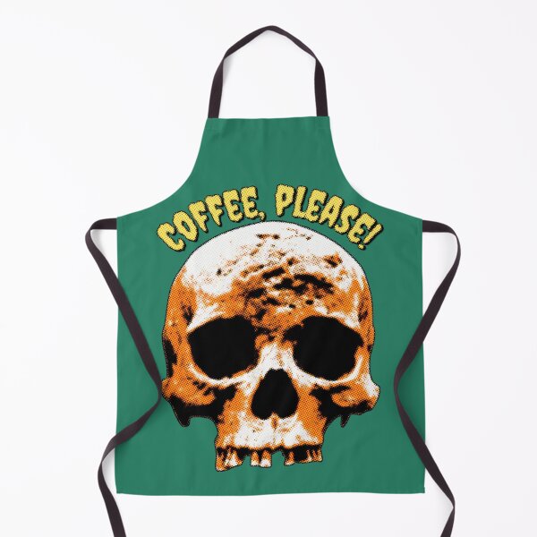 Item preview, Coffee please - skull designed and sold by HeathWayPrints.