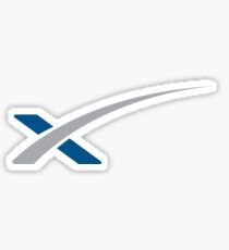 Spacex Logo Sticker