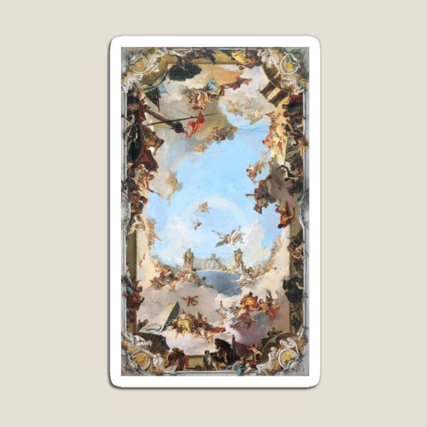 Item preview, Tiepolo. Sketch for the ceiling of the Throne Room of the Royal Palace of Madrid designed and sold by likiska.