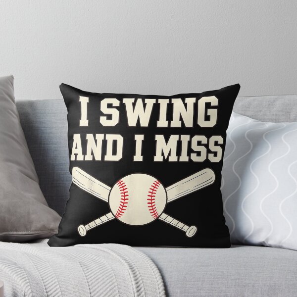 Item preview, I Swing And I Miss Baseball Player Funny Sports Fan designed and sold by ZadehsiGG.