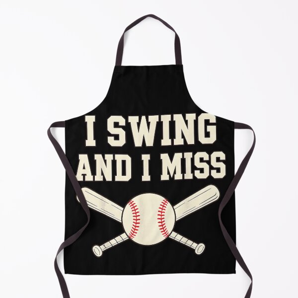 Item preview, I Swing And I Miss Baseball Player Funny Sports Fan designed and sold by ZadehsiGG.