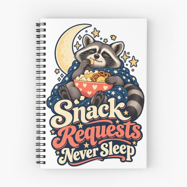 Item preview, Snack Requests Never Sleep Funny Parenting designed and sold by ClaSciStore.