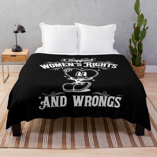 Item preview, I Support Women's Rights And Wrongs Heart designed and sold by Oswmi16.
