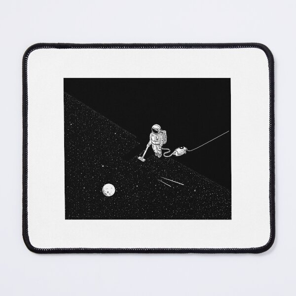 Item preview, Space Cleaner Duvet Cover Featuring Futuristic Astronaut Design for Sci-Fi Bedroom Decor designed and sold by Sobrio.