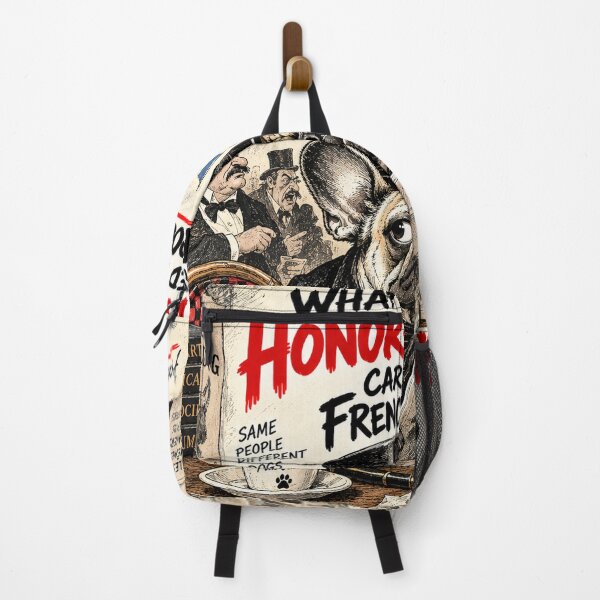 Item preview, The Philosophical Frenchie – Honoré Daumier Inspired Parisian Caricature designed and sold by cipoprimo.
