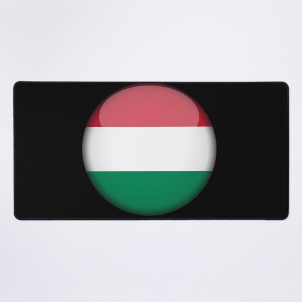 Item preview, Hungarian 3D Round Flag Statement Art for Supporters designed and sold by YAZ.