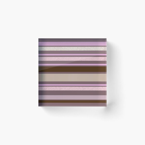 Item preview, Mauve Pink Brown and Beige Stripes  designed and sold by JaygiesDesign.