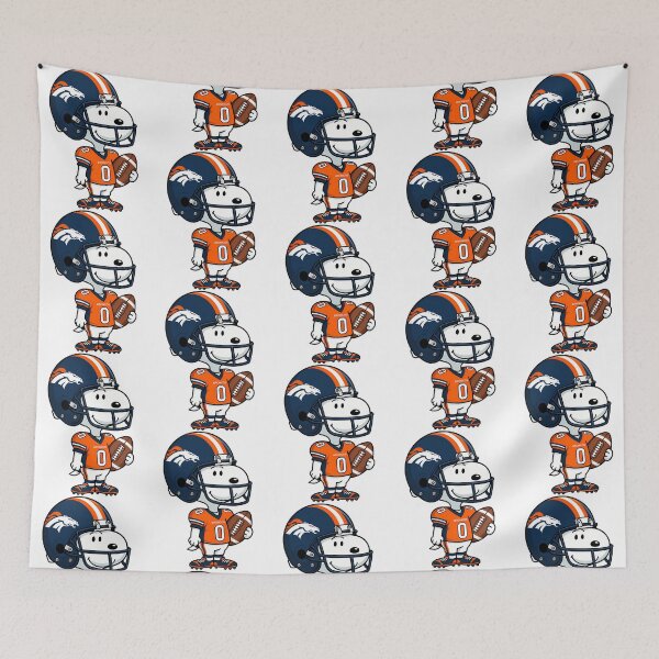Artikelvorschau, Snoopy Denver Broncos Football Retro F035 entworfen und verkauft von Jaela-Tavera-s.