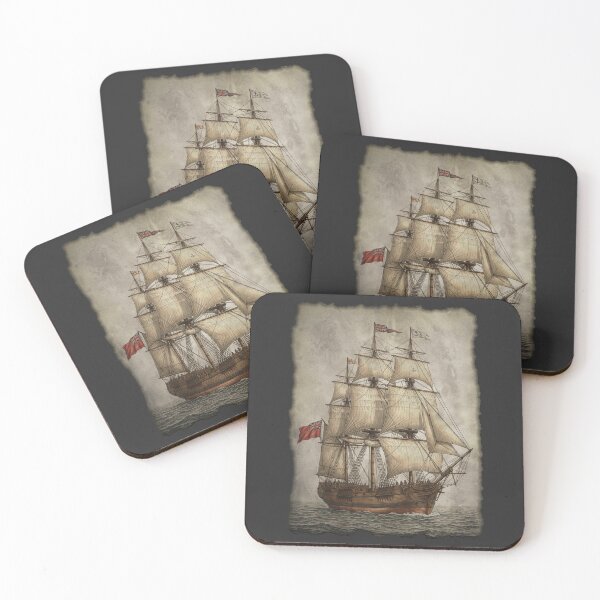 Item preview, The Great Tea Race: Victorian British Merchant Clipper Maritime Art designed and sold by FreiherrPK.