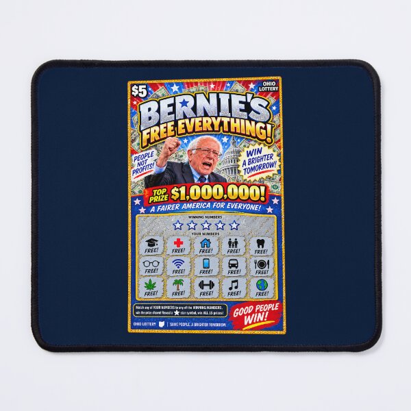 Item preview, Bernie Sanders Scratch-Off Tickets designed and sold by RockyWords.