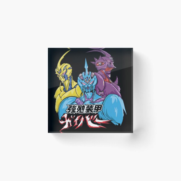 Artikelvorschau, Retro-Mecha-Trio im Anime-Stil entworfen und verkauft von DIANELEMSTER.