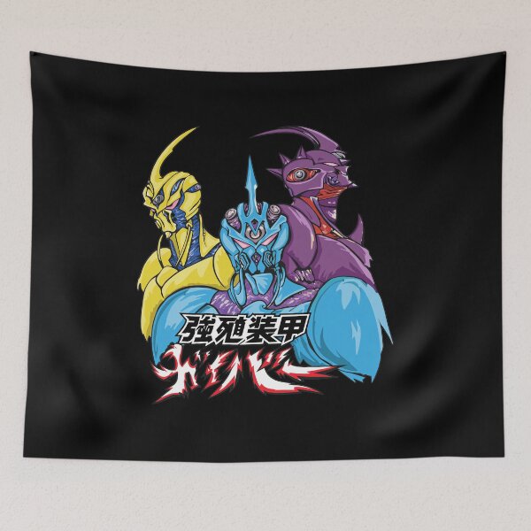 Item preview, Retro Mecha Trio  Anime Style designed and sold by DIANELEMSTER.