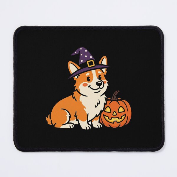Item preview, Cute Halloween Corgi Witch Hat Jack O Lantern Pumpkin Dog Shirt designed and sold by TeNovaStudio.