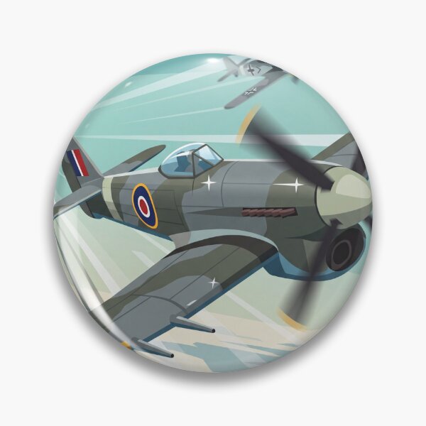 Item preview, RAF Hawker Typhoon Banking Illustration designed and sold by Airpower Art.