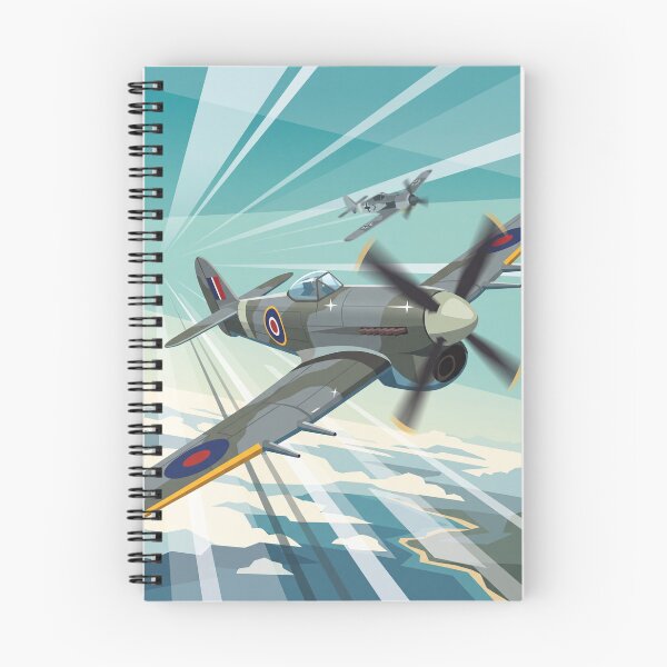 Item preview, RAF Hawker Typhoon Banking Illustration designed and sold by Airpower Art.