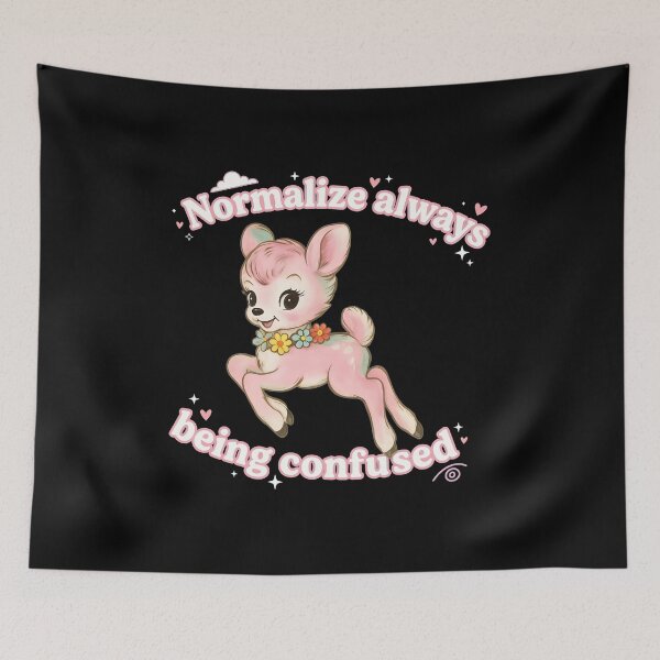 Item preview, Normalize Always Being Confused Deer designed and sold by Oswmi16.