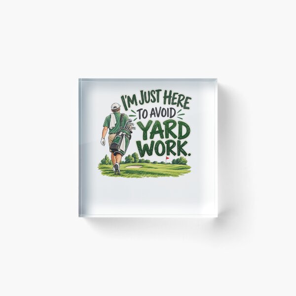 Item preview, I’M JUST HERE TO AVOID YARD WORK designed and sold by Thanineemedia.