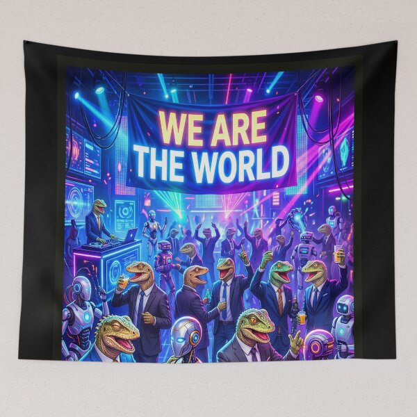 Item preview, NOT SO SECRET LIZARD PARTY designed and sold by NOIMION DIGITAL ART.