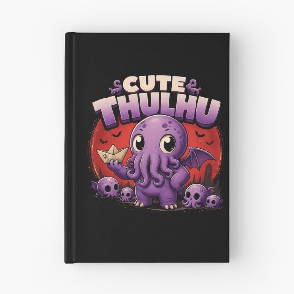 Item preview, Cute Little Cthulhu with Paper Boat Monster designed and sold by 4Titik.