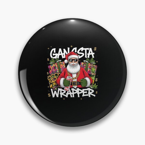 Item preview, Gangsta Wrapper Humorous Santa designed and sold by Oswmi16.