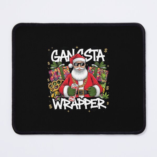 Item preview, Gangsta Wrapper Humorous Santa designed and sold by Oswmi16.