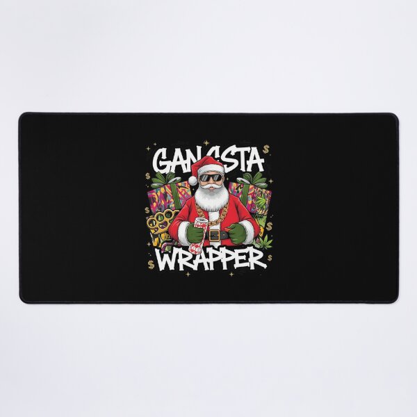 Item preview, Gangsta Wrapper Humorous Santa designed and sold by Oswmi16.