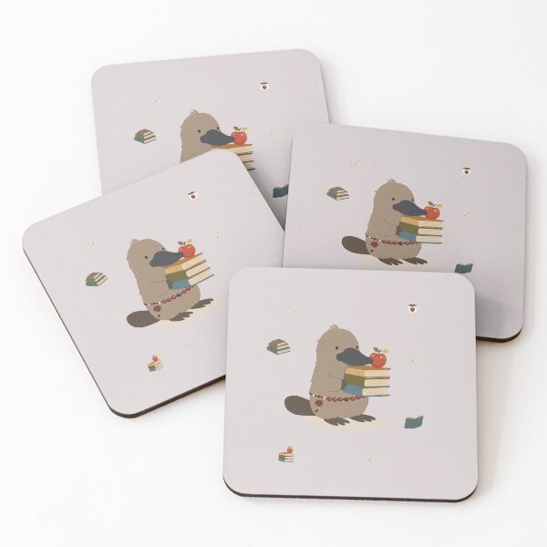 Item preview,  Cute Platypus Character Carrying Books for School designed and sold by TatinkaArtskill.