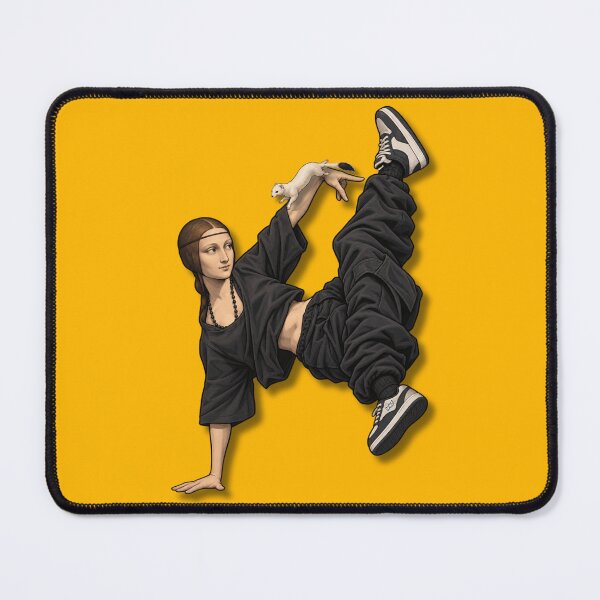 Item preview, LADY WITH THE ERMINE L.DA VINCI – Breakdance Streetwear Remix designed and sold by YOFANTZ!.