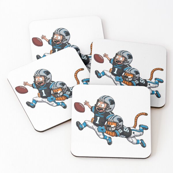 Item preview, Calvin And Hobbes Carolina Football Action Fan designed and sold by DamianRoy88.