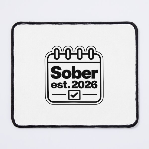 Item preview, Sober Est. 2026 Recovery Milestone designed and sold by MagdalenaRulez.