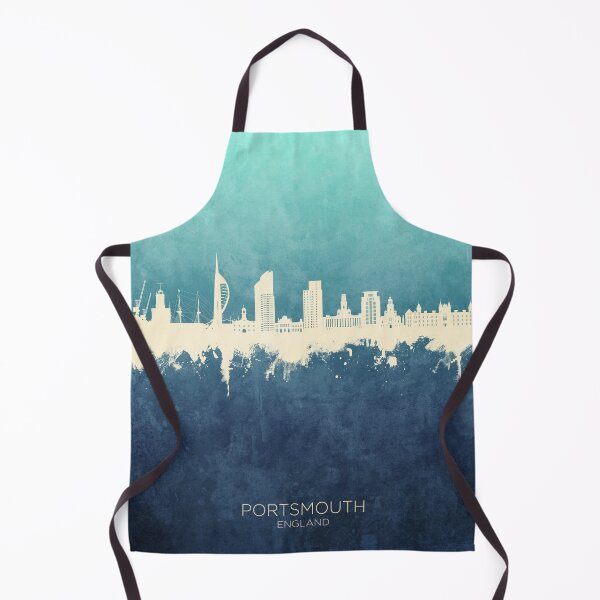 Item preview, Portsmouth England Skyline designed and sold by ArtPrints.