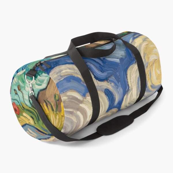 Item preview, Van Gogh Style Coastal Poppies Cliff Painting Ocean Wall Art designed and sold by Tamas Das.