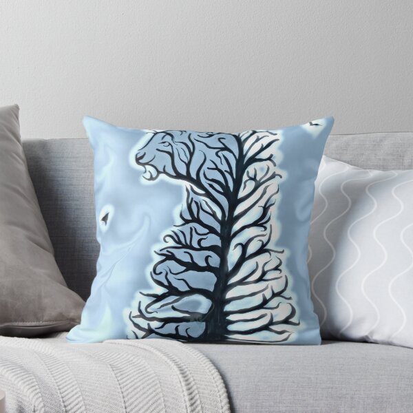 Item preview, tiger tree silhouette nature art designed and sold by Jay21743ori.