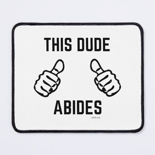 Item preview, This Dude Abides Inspired Design Celebrating Laid-Back Vibes and Chill Lifestyle designed and sold by fab image.