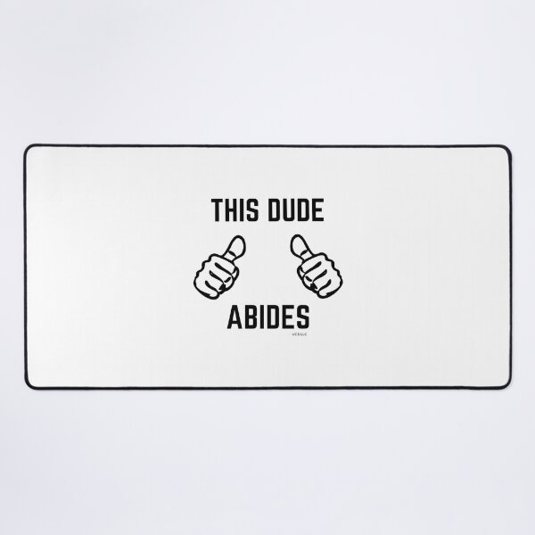 Item preview, This Dude Abides Inspired Design Celebrating Laid-Back Vibes and Chill Lifestyle designed and sold by fab image.