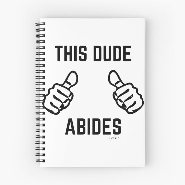 Item preview, This Dude Abides Inspired Design Celebrating Laid-Back Vibes and Chill Lifestyle designed and sold by fab  image.