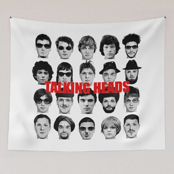 Item preview, Talking Heads personel designed and sold by hartoyoginuk.