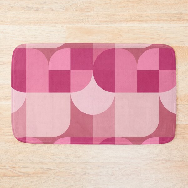 Item preview, Pink Abstract Geometric Seamless Pattern designed and sold by ShivCraftStudio.