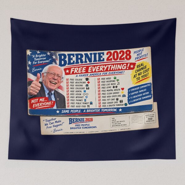Item preview, Bernie Sanders Campaign Mailer designed and sold by RockyWords.