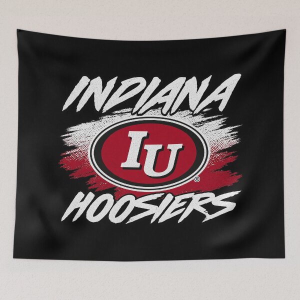 Item preview, IU Football Oval Splatter designed and sold by Marjoperson.