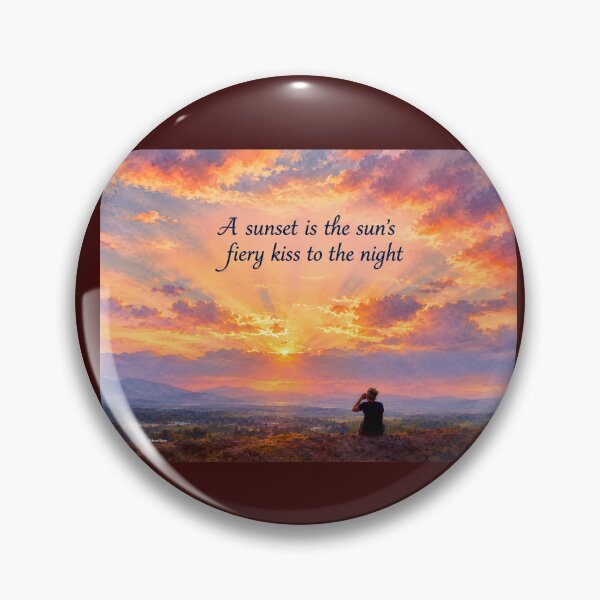 Item preview, Sunset's Fiery Kiss  designed and sold by Evelina77swiss.