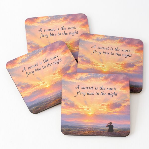 Item preview, Sunset's Fiery Kiss  designed and sold by Evelina77swiss.