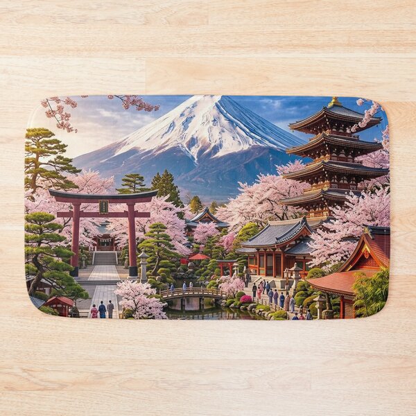 Item preview, Mount Fuji with its breathtaking scenery designed and sold by snoWorkshop.