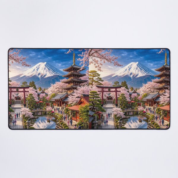 Item preview, Mount Fuji with its breathtaking scenery designed and sold by snoWorkshop.